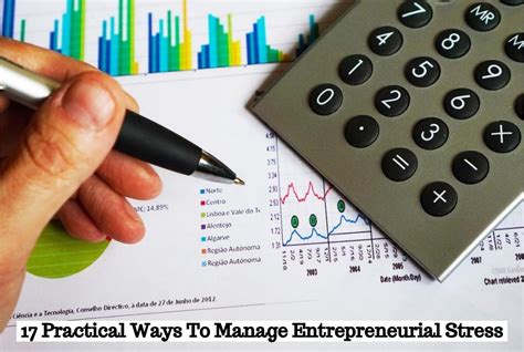 17 Practical Ways To Manage Entrepreneurial Stress