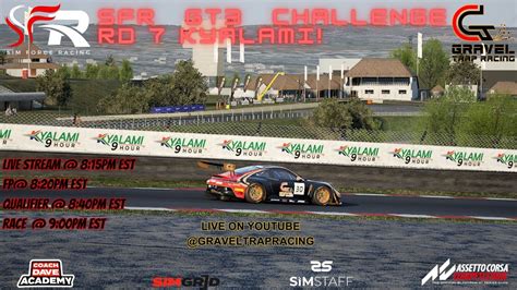 SFT GT Challenge GT3 Series Rd 7 Kyalami YouTube