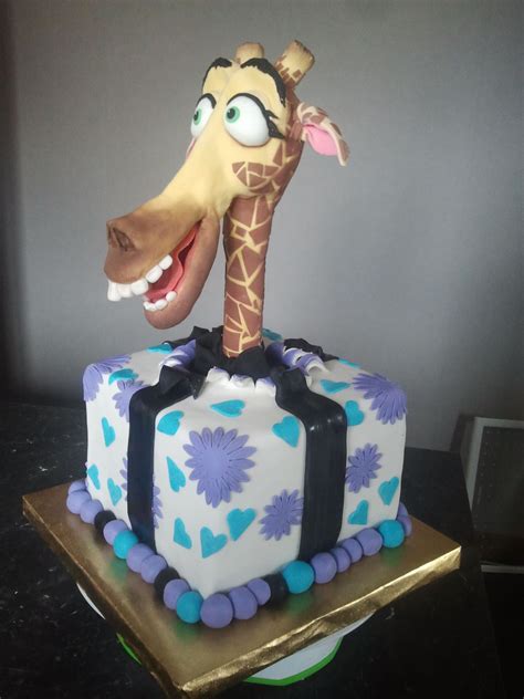 Birthday Cakes Melman Madagascar Omg Sooooo Cute Madagascar