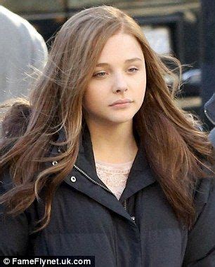 Changing Locks Chloe Moretz Wore A Brunette Wig To Film Scenes For If