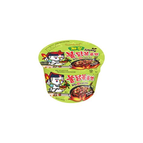 Makaron Ramen Big Bowl Jjajang Ostry Kurczak G