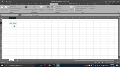 Funciones Personalizadas En Excel 1 YouTube