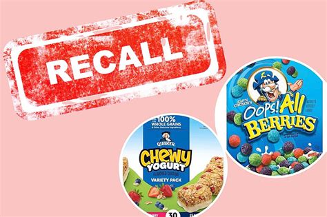 Check Your Cabinets, NJ! Quaker Announces Massive List of Recalls