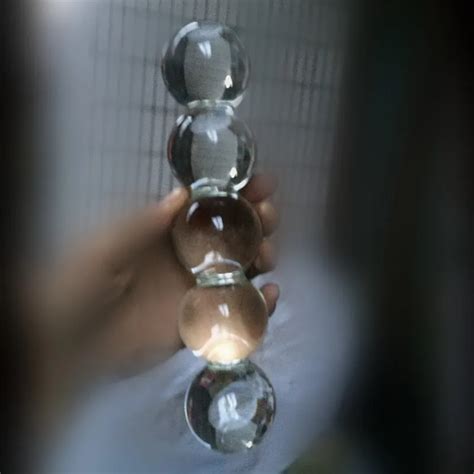 Aliexpress Buy 235 50mm Super Huge Glass Butt Plug Anal Beads