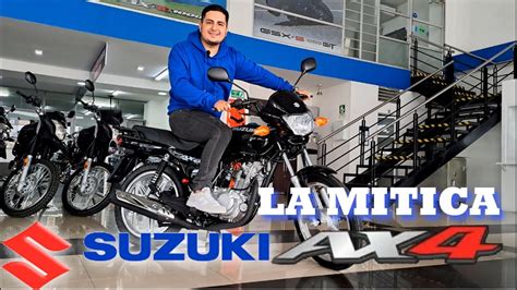 Suzuki Ax Sorprende Su Precio Ficha Tecnica Caracteristicas Y