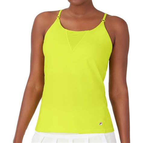 Fila Center Court Cami Womens Tennis Tank Green