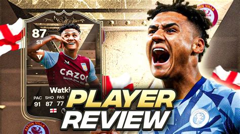 87 CENTURIONS WATKINS SBC PLAYER REVIEW EAFC 24 ULTIMATE TEAM YouTube