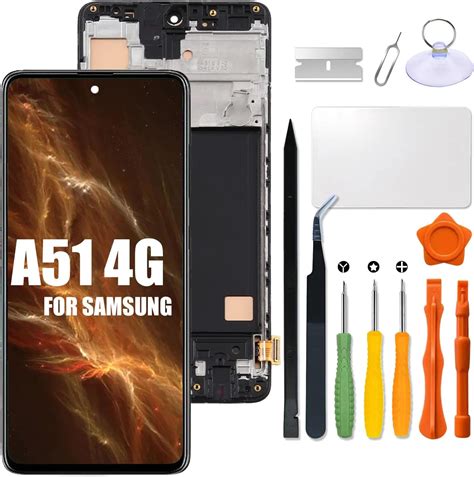 Amazon For Samsung Galaxy A51 4G 2019 Screen Replacement With