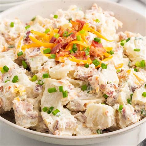 Baked Potato Salad ⋆ Real Housemoms