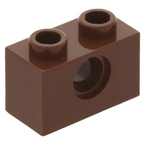 Lego Einzelteil Reddish Brown Technic Brick X With Hole Bei