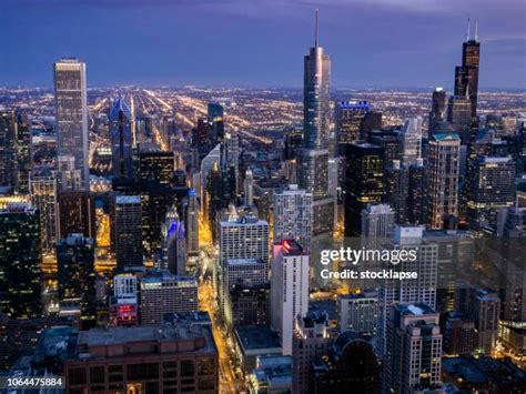 Chicago Skyline From South Photos and Premium High Res Pictures - Getty ...