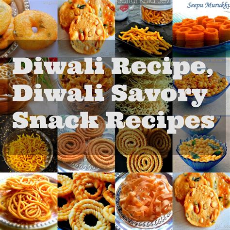 Best Diwali Recipes, Diwali Savory Snacks Recipe list 2016 - Prema's ...