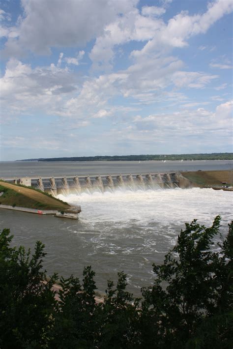 Gavins Point Dam Lewis And Clark Lake All Gates Are Open Flickr