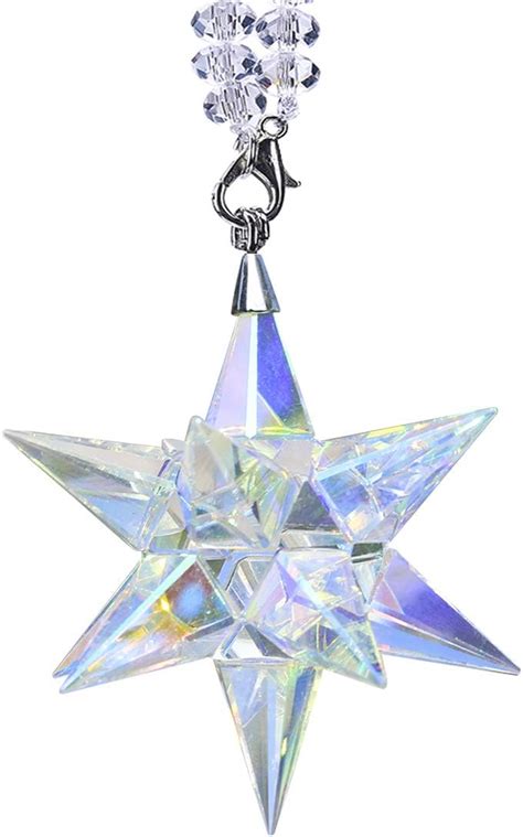 Amazon Crystal Ornament Morning Star Shaped Ornament Christmas