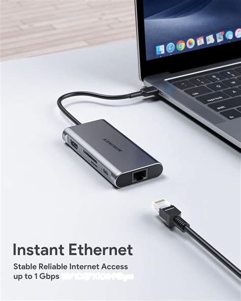 Mavinex Hub Usb C 9 En 1 Adaptador Usb C 4k A Hdmi Entrega De