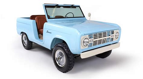 The 1966 Ford Bronco - 3 Bold Models with Unlimited Options