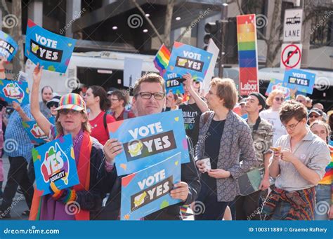 Marriage Equality 2017 Editorial Stock Image Image Of Crowd 100311889