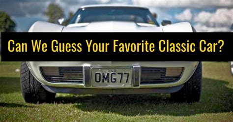 Can We Guess Your Favorite Classic Car Quizlady