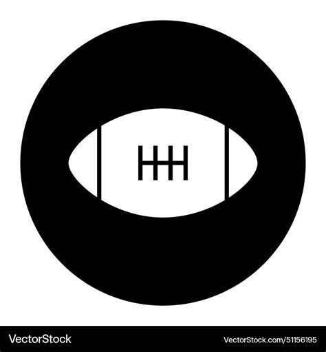 American football logo Royalty Free Vector Image