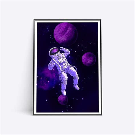 Nasa Wall Decor Space Art Universe Modern Art Astronomy Poster