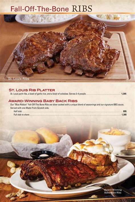 Texas Roadhouse Early Dine Menu