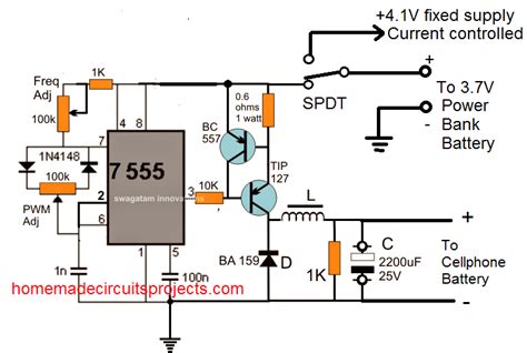 Circuit Diagram Of Power Bank