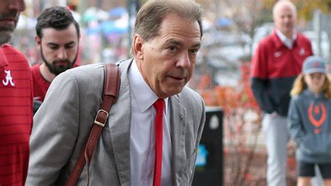 Nick Saban Named A Finalist For 2021 Eddie Robinson Award