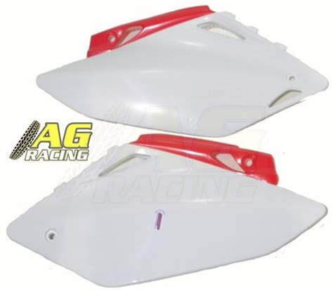 Honda Crf R Crf R Red White Side Panels Number Boards