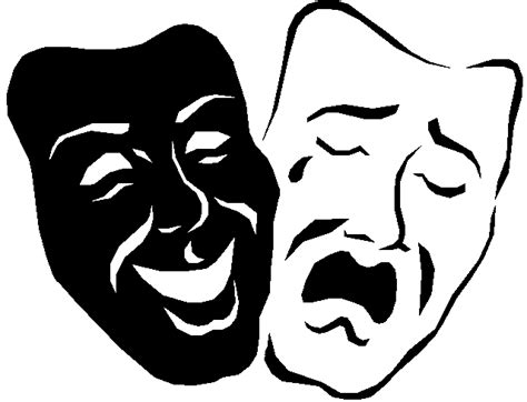 Drama Masks Png - Clip Art Library