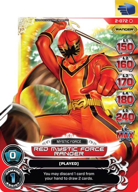 Guardians Of Justice Power Rangers Action Card Game Cards So Far