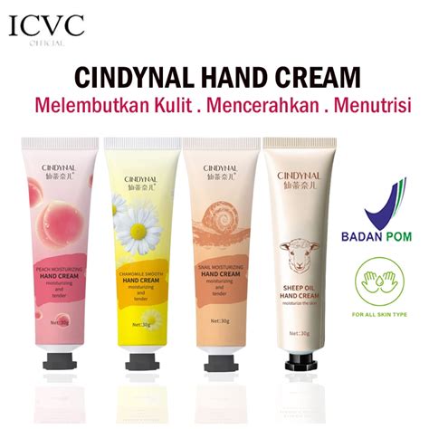 Jual BPOM Cindynal Hand Cream Moisturizing Krim Tangan Kering