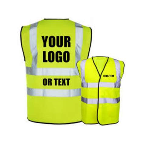 Safety Vest with your logo printing – Timpex Global General Trading