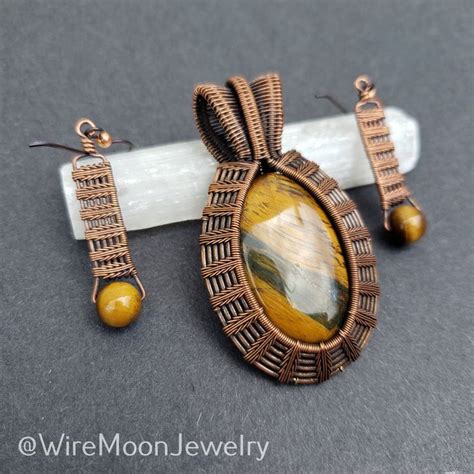 Copper Tiger S Eye Dream This Piece Is Currently Showing At The