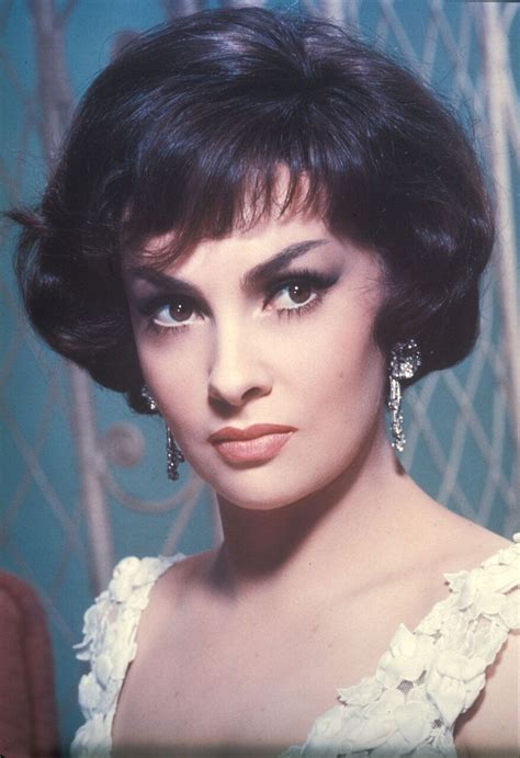 Gina Lollobrigida Gina Lollobrigida Italian Actress Beautiful Actresses