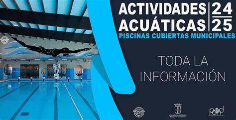 Actividades En Piscinas Cubiertas Municipales Temporada 2024 2025