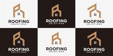 Premium Vector The Initial Letter R Roof For Real Estate Logos Or For