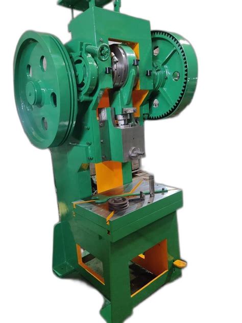 Power Source Mechanical Mild Steel Ton C Type Power Press Machine