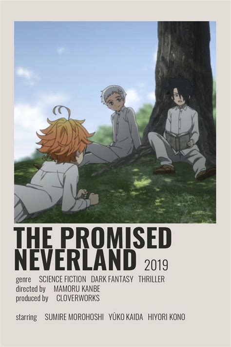 The Promised Neverland Poster by Cindy | Gambar animasi kartun, Gambar karakter, Ilustrasi karakter