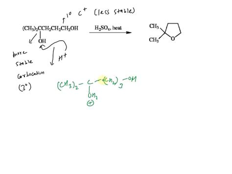 SOLVED Propose A Mechanism For The Following Reaction HC CH3 3 HSO4