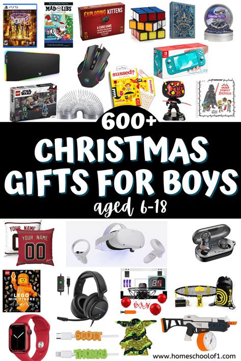 600+ Christmas Gifts for Boys Aged 6-18 (2023)