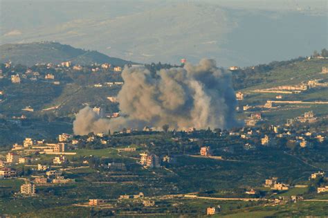 Hezbollah Fires Heavy Rocket Barrage At Kiryat Shmona After Idf Strikes