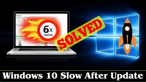 Solved Windows Slow After Update Problem Issue Youtube