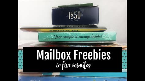 Mailbox Freebies And Samples In Five Minutes 1119 Youtube