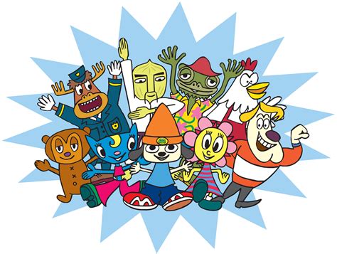 Parappa The Rapper All Characters