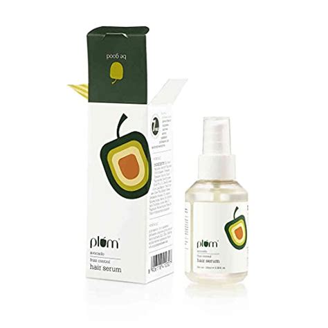 Plum Avocado Frizz Control Hair Serum Leave On Hair Serum To Controls