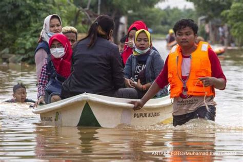 321 Jiwa Terdampak Banjir Di Kabupaten Karawang