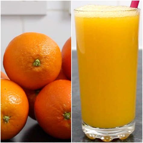 Orange Juice Recipe In Minutes - Yummieliciouz