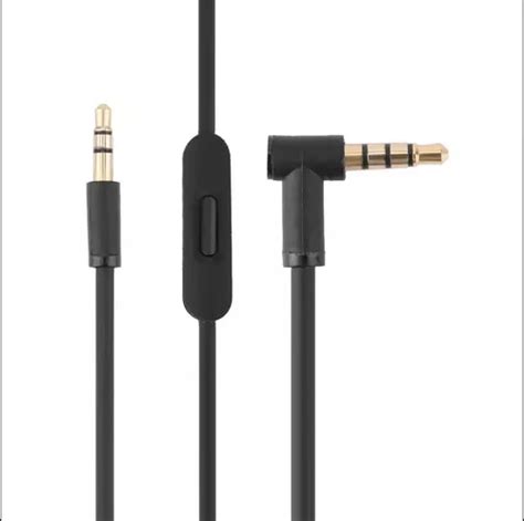 Cable Para Beats Studio Solo Mixr Pro Con Control Talk Color Negro