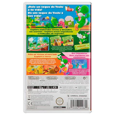 Nintendo Yoshis Crafted World Switch Game Multicolor Techinn