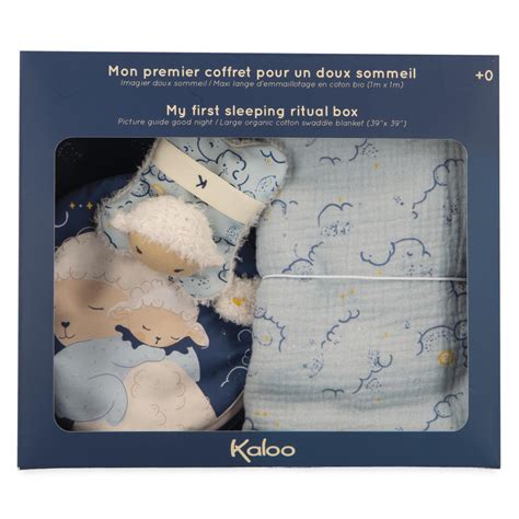 Coffret Cadeau Naissance Mon Premier Coffret Doux Sommeil KALOO